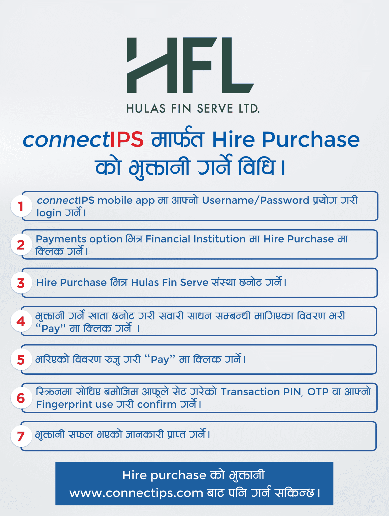 EMI Payment - Hulas Finserv